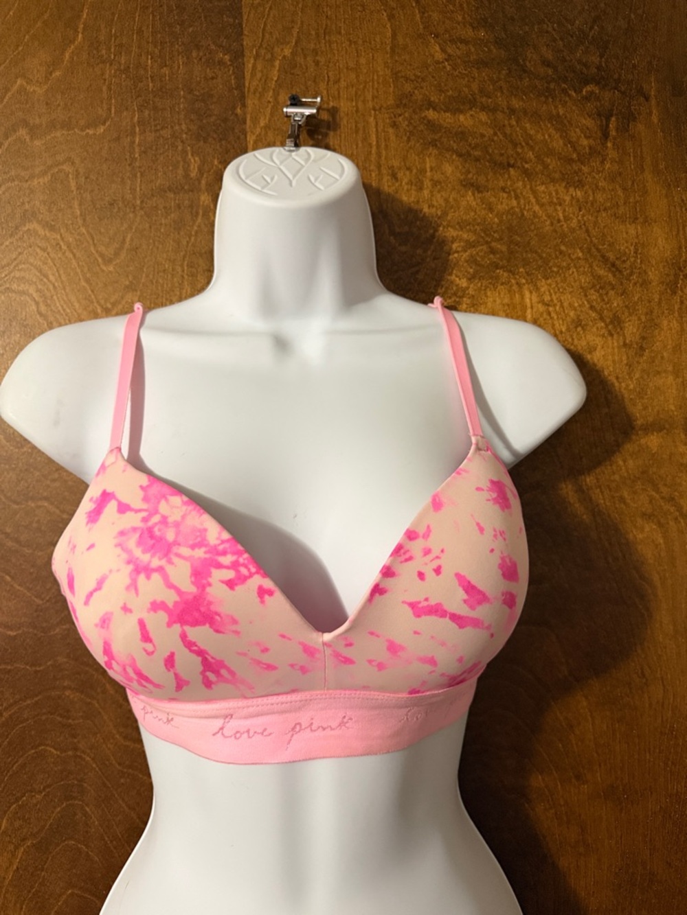 PINK Victoria's Secret Pink Tie-Dye Lightly Padded Bralette